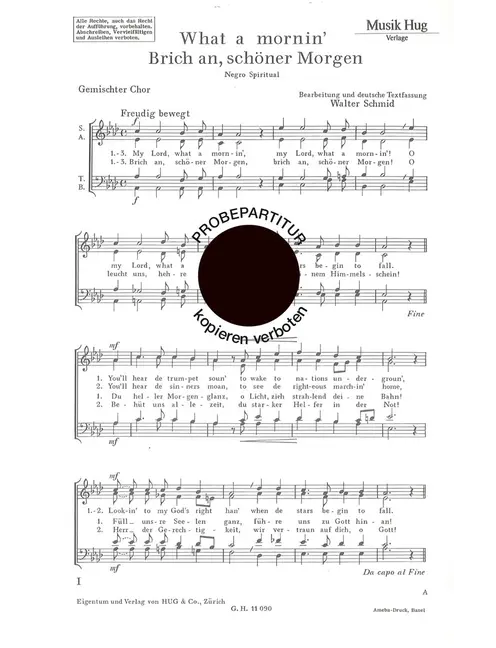 Brich an schöner Morgen